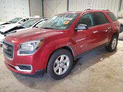 Salvage cars for sale from Copart West Mifflin, PA: 2014 GMC Acadia SLE