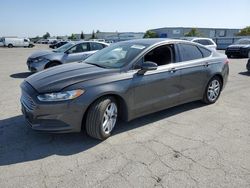 Salvage cars for sale at Bakersfield, CA auction: 2016 Ford Fusion SE