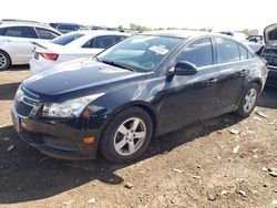 Salvage cars for sale at Elgin, IL auction: 2014 Chevrolet Cruze LT