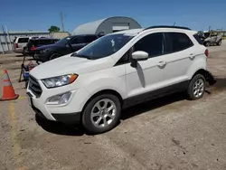 Salvage cars for sale from Copart Wichita, KS: 2018 Ford Ecosport SE