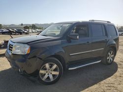 Honda Pilot Touring salvage cars for sale: 2015 Honda Pilot Touring