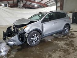 Salvage cars for sale at North Billerica, MA auction: 2016 Toyota Rav4 LE