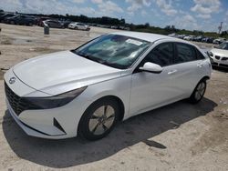 Salvage cars for sale from Copart West Palm Beach, FL: 2021 Hyundai Elantra SE