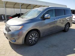 Salvage cars for sale at Fresno, CA auction: 2015 Nissan Quest S