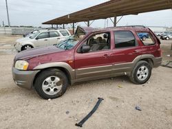 Salvage cars for sale from Copart Temple, TX: 2004 Mazda Tribute LX