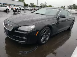 Salvage cars for sale at New Britain, CT auction: 2012 BMW 650 XI