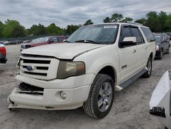 Salvage cars for sale at Madisonville, TN auction: 2008 Ford Expedition EL Limited