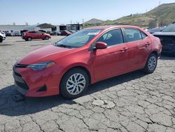 Salvage cars for sale at Colton, CA auction: 2017 Toyota Corolla L