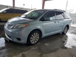 Salvage cars for sale at Homestead, FL auction: 2015 Toyota Sienna LE