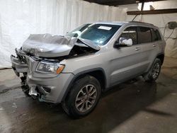 Salvage cars for sale at Ebensburg, PA auction: 2014 Jeep Grand Cherokee Limited