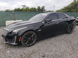 Salvage cars for sale at Riverview, FL auction: 2017 Cadillac CTS-V