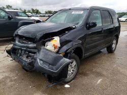 Salvage cars for sale at Pekin, IL auction: 2002 Honda CR-V EX