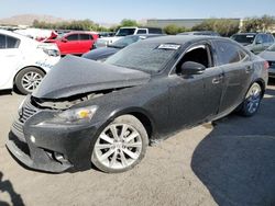 Salvage cars for sale at Las Vegas, NV auction: 2015 Lexus IS 250