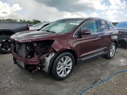 Salvage cars for sale from Copart Cahokia Heights, IL: 2019 Ford Edge Titanium