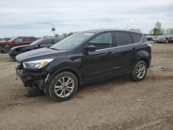 Vehiculos salvage en venta de Copart Davison, MI: 2017 Ford Escape SE