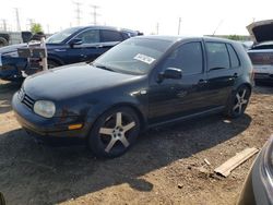 Salvage cars for sale at Elgin, IL auction: 2000 Volkswagen Golf GLS