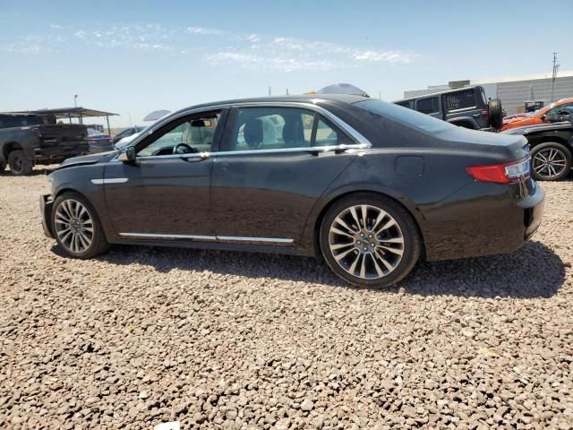 2017 Lincoln Continental Select