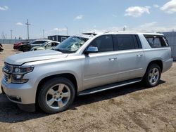 Salvage cars for sale at Greenwood, NE auction: 2015 Chevrolet Suburban K1500 LTZ