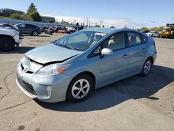 Salvage cars for sale at Vallejo, CA auction: 2014 Toyota Prius