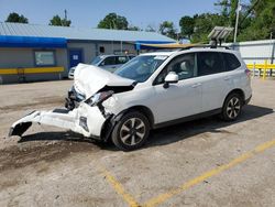 Salvage cars for sale at Wichita, KS auction: 2018 Subaru Forester 2.5I Premium