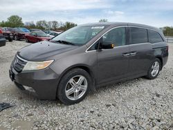 Salvage cars for sale at Des Moines, IA auction: 2011 Honda Odyssey Touring