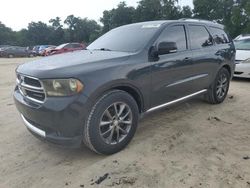 Salvage cars for sale from Copart Ocala, FL: 2011 Dodge Durango Crew