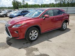Salvage cars for sale at Harleyville, SC auction: 2016 Lexus RX 350