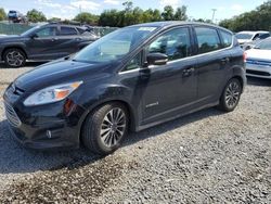 Salvage cars for sale at Riverview, FL auction: 2018 Ford C-MAX Titanium