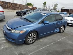 Salvage cars for sale from Copart Wilmington, CA: 2011 Honda Civic EX