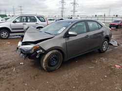 Salvage cars for sale at Elgin, IL auction: 2019 Toyota Corolla L