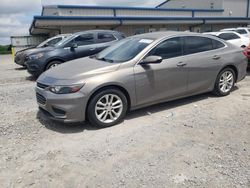 Salvage cars for sale at Earlington, KY auction: 2017 Chevrolet Malibu LT