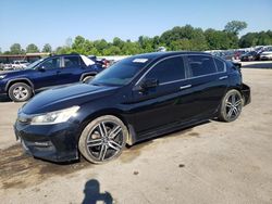 Salvage cars for sale at Florence, MS auction: 2017 Honda Accord Sport