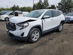 Salvage cars for sale at Denver, CO auction: 2020 GMC Terrain SLE