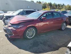 Salvage cars for sale from Copart Exeter, RI: 2019 Toyota Avalon XLE