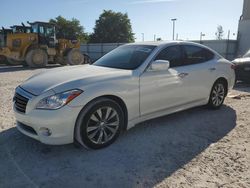 Salvage cars for sale from Copart Apopka, FL: 2012 Infiniti M37