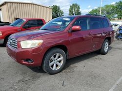 Toyota Highlander salvage cars for sale: 2008 Toyota Highlander