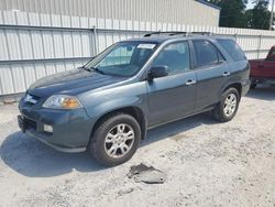 Salvage cars for sale at Gastonia, NC auction: 2005 Acura MDX Touring