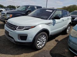 Salvage cars for sale from Copart East Granby, CT: 2017 Land Rover Range Rover Evoque SE