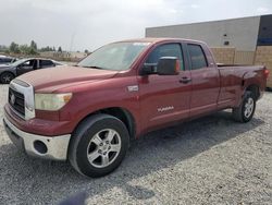 Salvage cars for sale from Copart Mentone, CA: 2007 Toyota Tundra Double Cab SR5