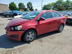 Salvage cars for sale at Moraine, OH auction: 2015 Chevrolet Sonic LT