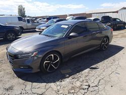 Salvage cars for sale at North Las Vegas, NV auction: 2019 Honda Accord Sport