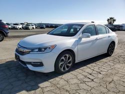 Salvage cars for sale from Copart Martinez, CA: 2016 Honda Accord EXL
