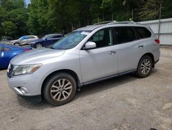 Salvage cars for sale at Austell, GA auction: 2013 Nissan Pathfinder S