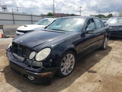 Salvage cars for sale at Chicago Heights, IL auction: 2008 Mercedes-Benz E 550 4matic