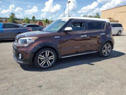 KIA salvage cars for sale: 2017 KIA Soul +