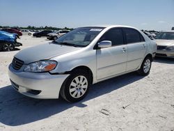Salvage cars for sale at Arcadia, FL auction: 2003 Toyota Corolla CE