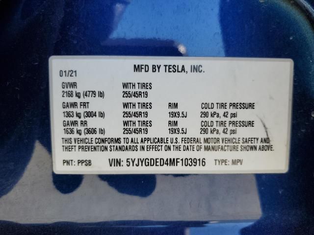 2021 Tesla Model Y