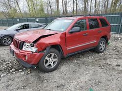 Salvage cars for sale at Candia, NH auction: 2005 Jeep Grand Cherokee Laredo