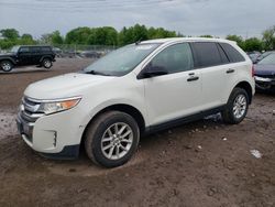 Salvage cars for sale at Chalfont, PA auction: 2013 Ford Edge SE