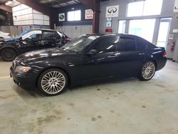 Salvage cars for sale at East Granby, CT auction: 2008 BMW 750 I